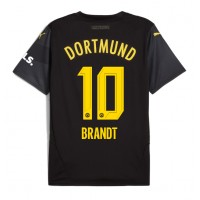 Camisa de Futebol Borussia Dortmund Julian Brandt #10 Equipamento Secundário 2024-25 Manga Curta